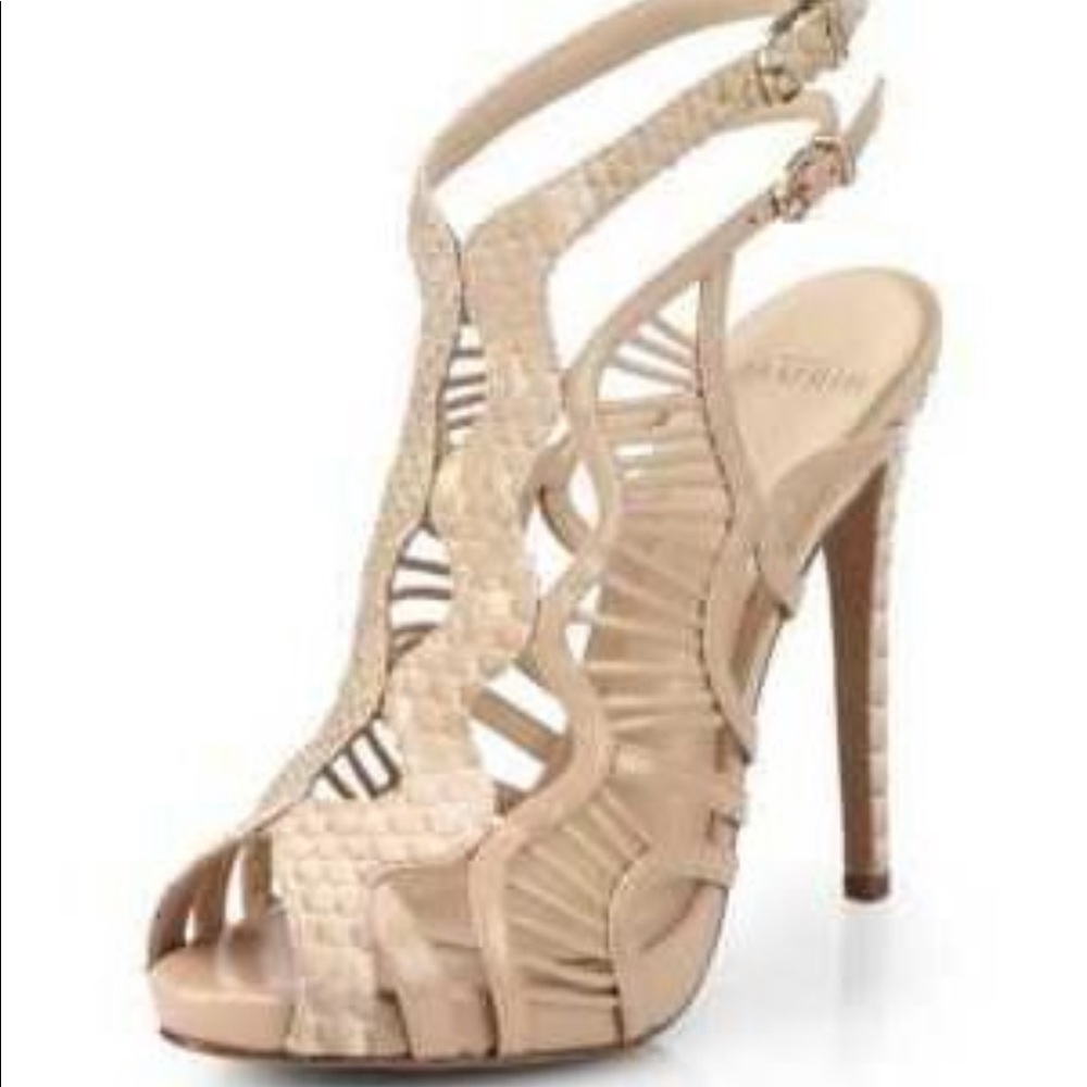 Birman never worn python heels - Picture 5 of 5